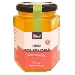 Miere poliflora, cruda, nefiltrata, eco-bio - Obio 1kg
