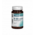 Complex Mega B-50 cu folat, 60cpr - Vitaking