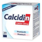 Calcidin 1200 MG Zdrovit, 20 plicuri