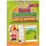 Jocuri pentru copii inteligenti. Carte de activitati +4 ani