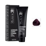 Vopsea Crema Permanenta - Black Professional Line Sintesis Color Cream, nuanta 4.22 Aubergine, 100ml