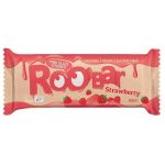 Baton cu capsuni invelit in glazura roz, eco-bio, 30g - Roobar