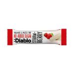 Baton musli cu aroma de capsuni si glazura de iaurt, fara adaos de zahar, cu indulcitori, 30g - Diablo