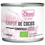 Lapte de cocos condensat, eco-bio, 200ml - Obio