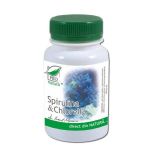 Spirulina si Chlorella Pro Natura Medica, 60 capsule