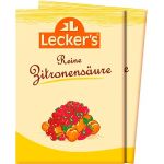Acid citric pur, 2x10g - Lecker’s