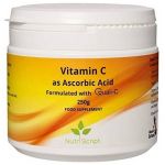 Vitamina C Acid Ascorbic pudra 250gr - Nutriscript
