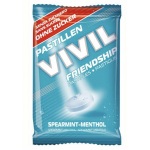 Bomboane fara zahar Spearmint si Mentol Friendship, 25g - Vivil