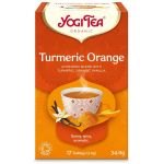 CEAI DIN CURCUMA, PORTOCALE SI VANILIE, 17 pliculete, eco-bio, YOGI TEA