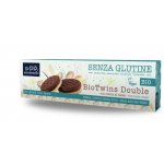 Biscuiti bio cu crema de cacao,Bio Twins, fara gluten, eco-bio, 125g - Sottolestelle