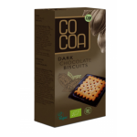 Biscuiti in ciocolata neagra raw, eco-bio, 95g - Cocoa