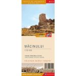 Muntii Macinului. Harta de drumetie - Muntii nostri, editura Schubert &amp; Franzke