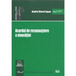 Acordul de recunoastere a vinovatiei - Andrei Viorel Iugan, editura Universul Juridic
