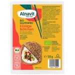 Chifle cu seminte fara gluten, precoapte, eco-bio, 125g - Alnavit