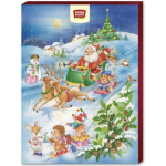 Calendar advent cu ciocolata cu lapte, eco-bio, 75g - Rosengarten