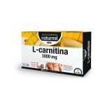 L - Carnitina Slim, energie si slabire, 3000 mg 15ml x 20flacoane, Dietmed - Type Nature
