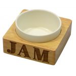 Bol - Jam carved wood ceramic bowl | CGB Giftware