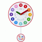 Ceas de perete - Matilda Kids - Pendulum | Acctim