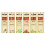 Betisoare parfumate naturale, indiene, Sattva Ayurveda Flora (Sathya)