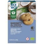 BISCUITI BARONETTI CU COCOS SI FAINA DE OREZ , FARA GLUTEN, eco-bio, 250g, Probios