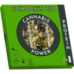 Batoane crocante cu canabis power eco-bio, 3x25g Schock's