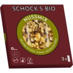 Batoane crocante cu mix de alune si miere. eco-bio, 3x25 g, Schock 's