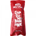 Baton capsuni si banane, raw vegan, 45g - Tata Vlad