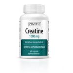 Creatine monohidrat - performanta fizica, 1000 mg, 60 capsule, Zenyth