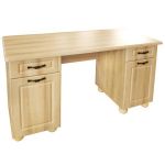 Birou Dynasty MDF Sonoma, 150 x 65 x 80 cm - Spectral Mobila