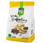 Biscuiti crocanti din ovaz cu bucatele de ciocolata,Eco-Bio ,125g - Haferling