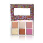 Paleta 6 iluminatori Glowing Palette 2 BellaPierre