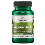 Arjuna Bark Extract Standardizat, 500mg, 60 cps - Swanson