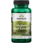 Mullein Leaf, Extract Standardizat de Lumanarica, 250 mg, 60 capsule, Swanson