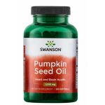 Pumpkin Seed Oil (Ulei Seminte Dovleac) 1000mg, 100 softgels - Swanson