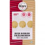 Biscuiti integrali din orez cu cocos, eco-bio, fara gluten, 110 g, Werz