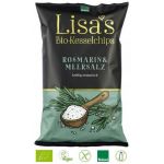 Chipsuri de cartofi cu rozmarin si sare de mare Fara gluten Eco-Bio 125g - Lisas