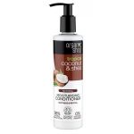 Balsam Bio Hidratant pentru Par Uscat Coconut &amp; Shea Organic Shop, 280ml