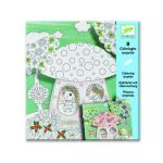 Joc educativ - 4 Coloriages surprise., Thumbelina