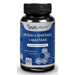 REISHI + SHIITAKE + MAITAKE 60 capsule - DVR Pharm