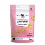 Cookies cu vanilie si ciocolata fara gluten, eco-bio, 100 g, Kookie Cat