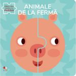 Animale de la ferma. Prima mea carte cu puzzle, editura Litera