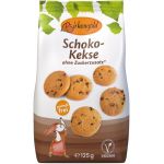 Biscuiti din ovaz cu ciocolata, indulciti cu xylitol 125g - Birkengold