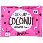 Brownie ball cu cocos, eco-bio, 40 g, Roobar