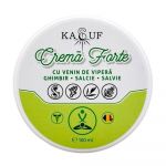 Crema Forte cu venin de vipera, ghimbir, salcie si salvie, 100 ml, Kasuf