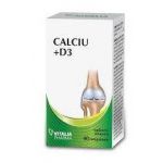 CALCIU PLUS D3, 40 Comprimate - VITALIA PHARMA