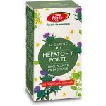 Hepatofit forte, efect puternic hepatoprotector și hepatoregenerator - D79 - 63 cps - Fares