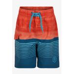 Bermude de baie cu model colorblock