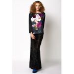 Bluza din satin cu imprimeu floral