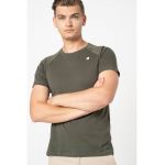 Tricou slim fit cu aplicatie logo Edwing