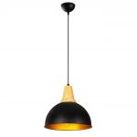 Lustra Opviq Saglam, E27, 100 W, negru